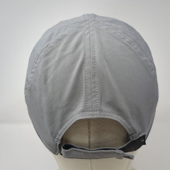Adidas Adizero Baseball Cap Gray One Size Adjustable Embroidered Outdoor - Picture 6 of 8